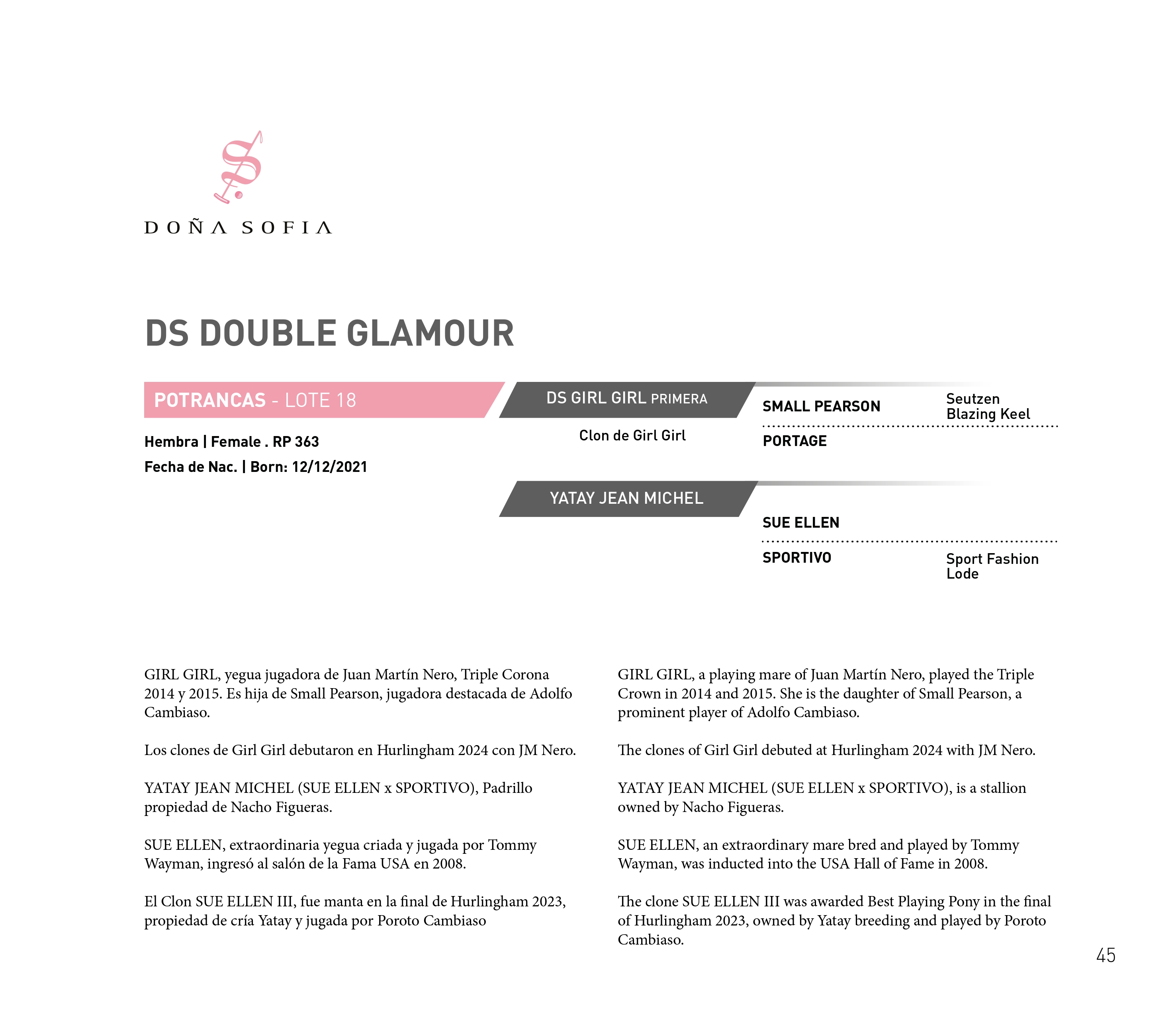 Pedigree DS DOUBLE GLAMOUR
